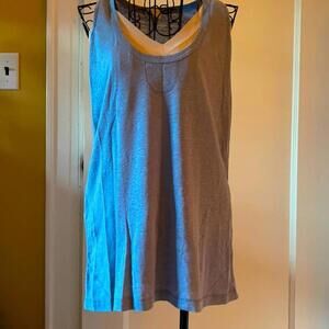 Wrap flowy linen sleeveless tank NWOT 2